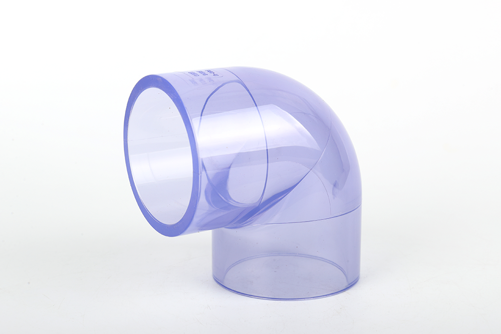 庐山透明 90 度弯头